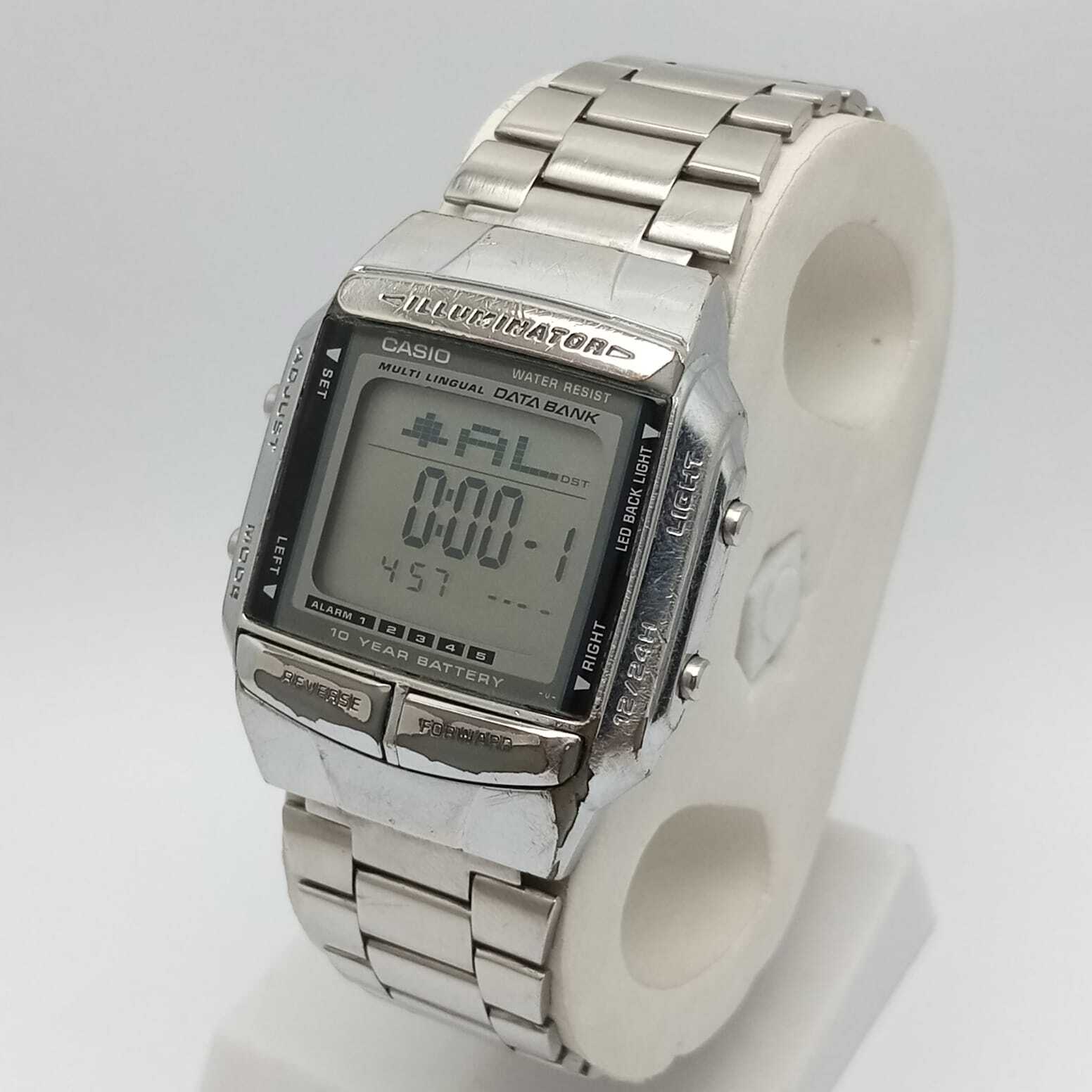 Casio Illuminator DB-360 Data Bank Quartz 2515 Digital Vintage Men’s Watch