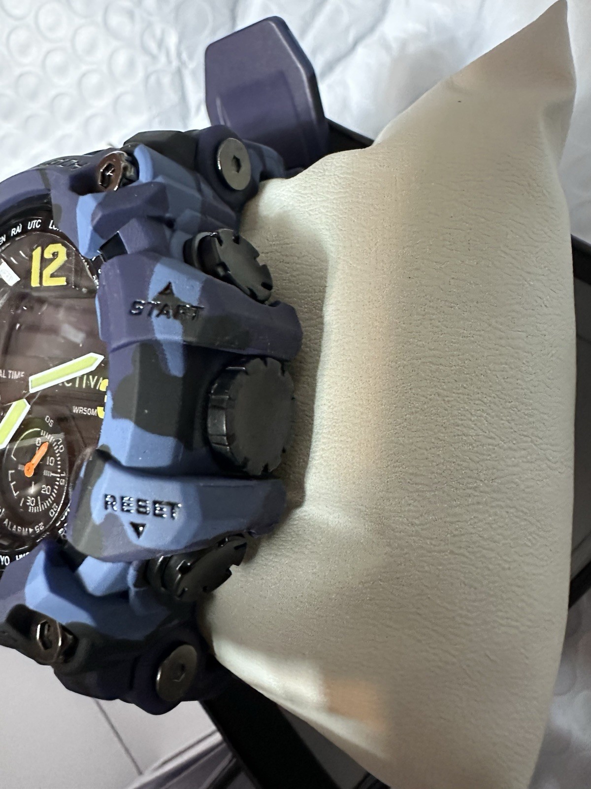 Activa X Invicta BlackOps Digital Mens Watch 56mm Camouflage Blue