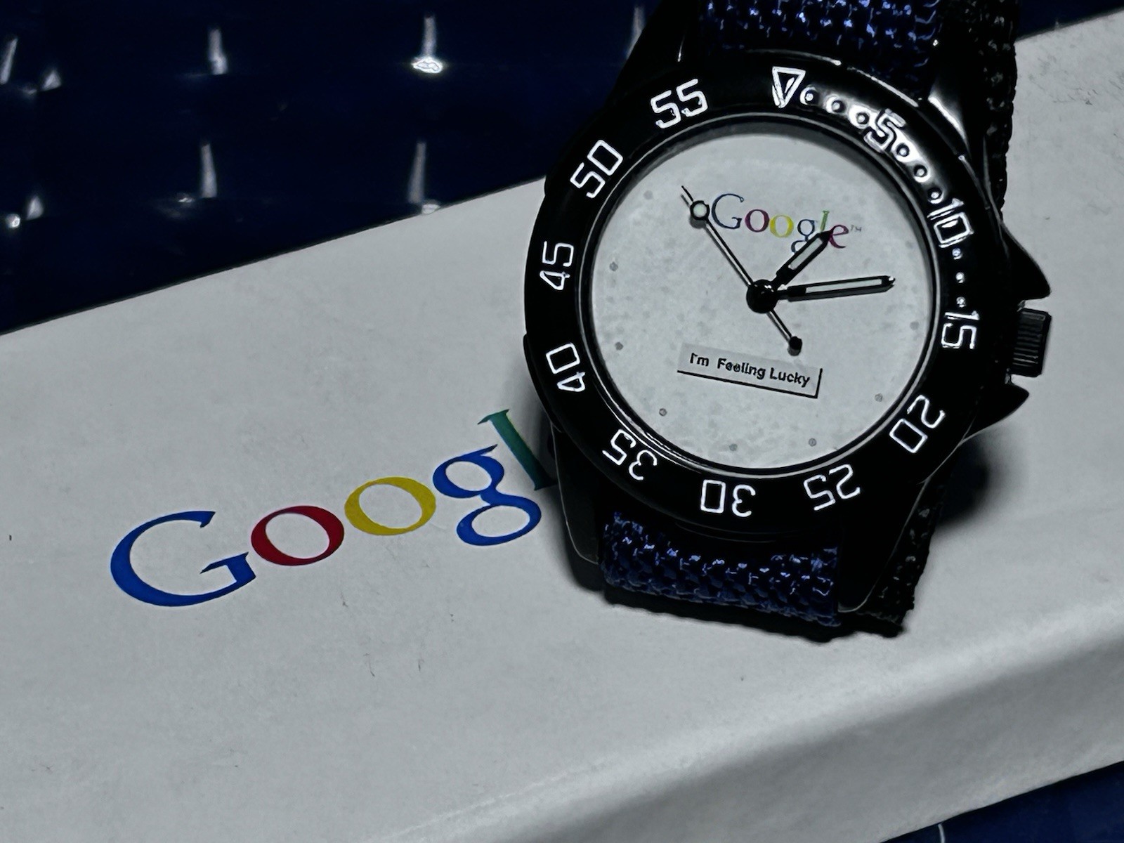Google I Am Feeling Lucky Watch Unused Japan