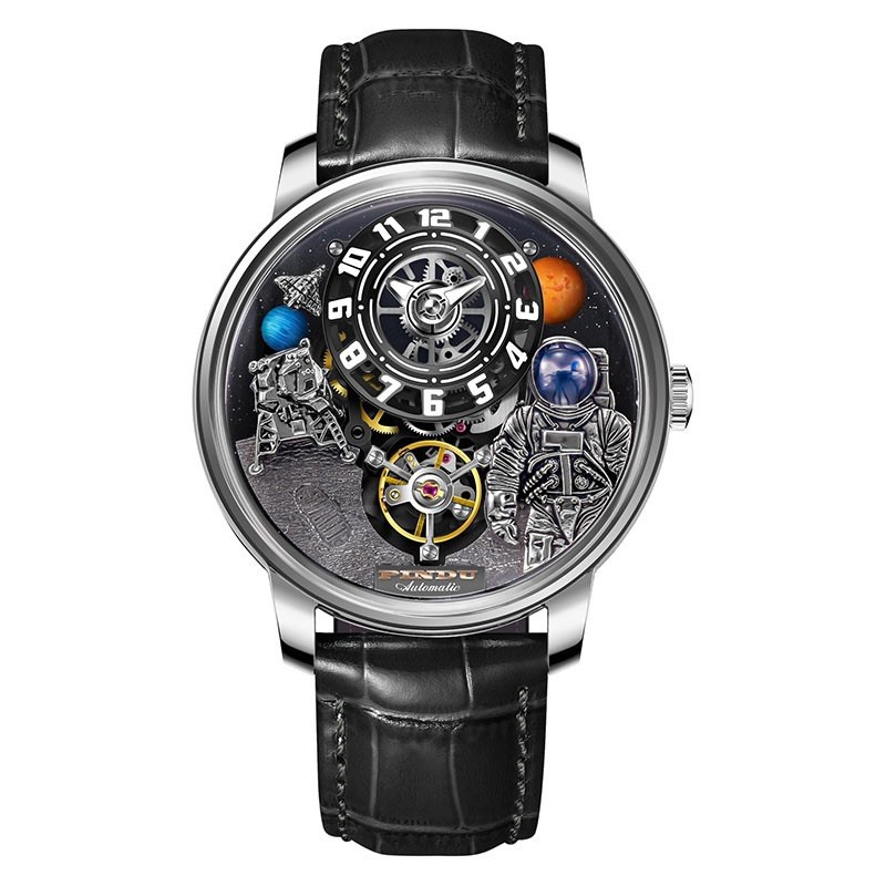 Pindu Luxury and Stylish Personalized Waterproof Panda Dial Fully Automatic Mech