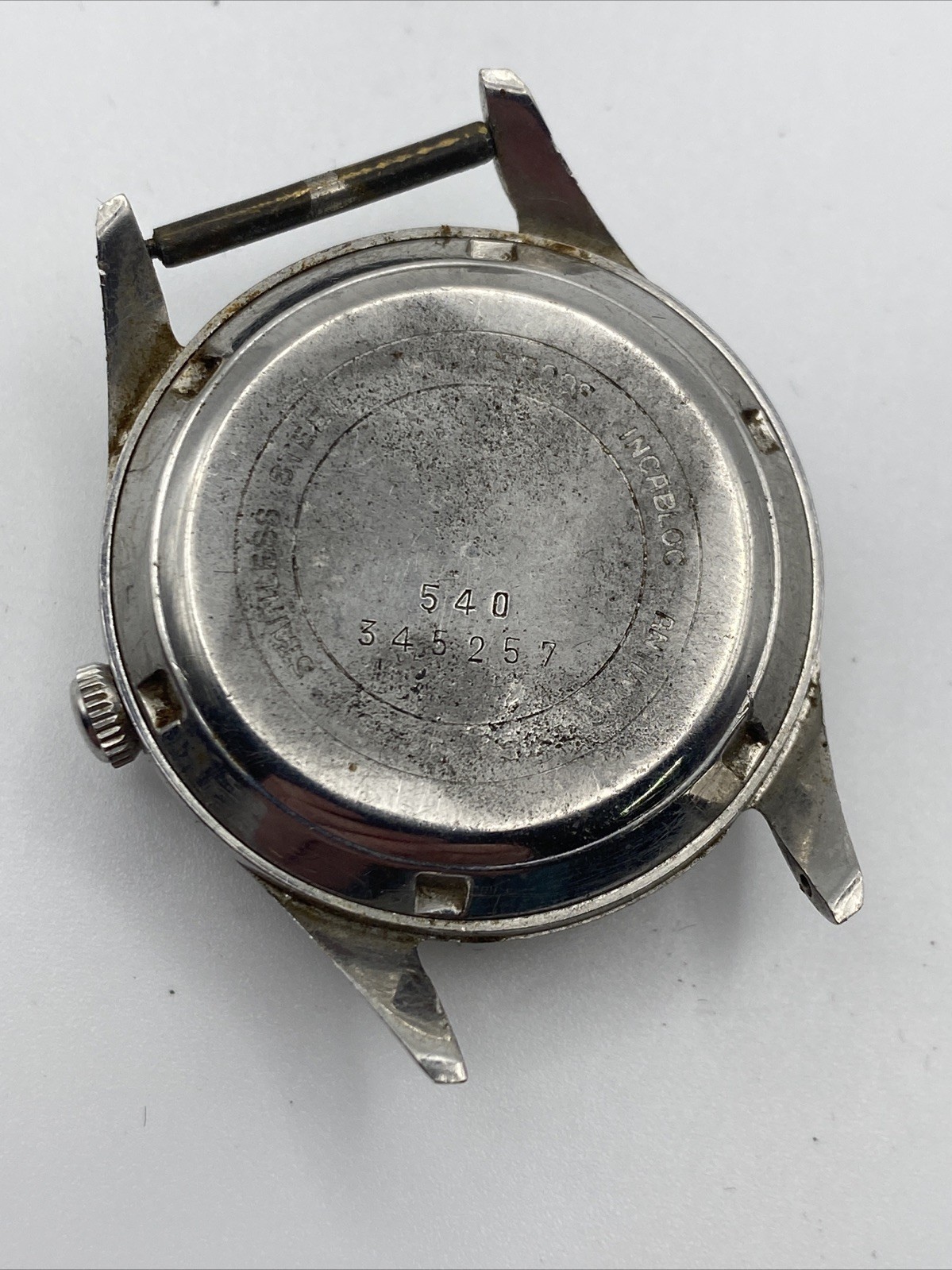 Altus Automatic Watch, Incabloc, Antimagnetic, 17j, Stainless steel, Working