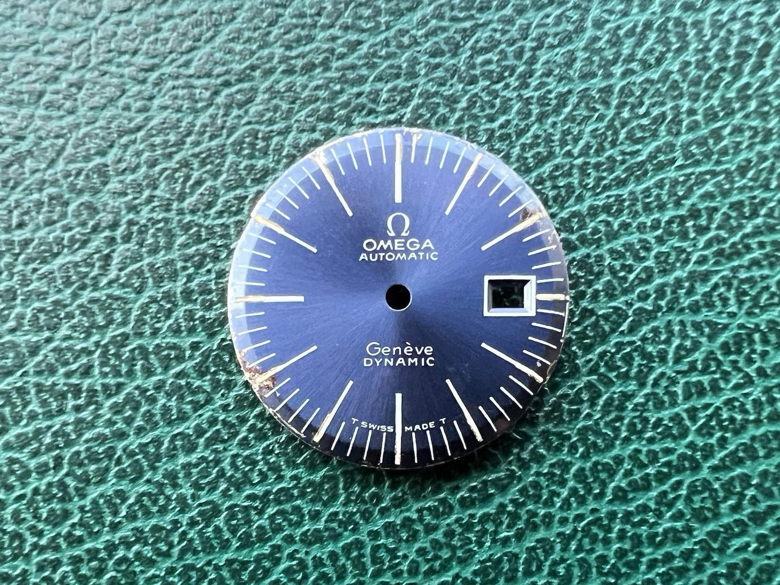 Authentic Omega Genève Dynamic Automatic Ladies 20.5mm Blue DIAL – OC#1304
