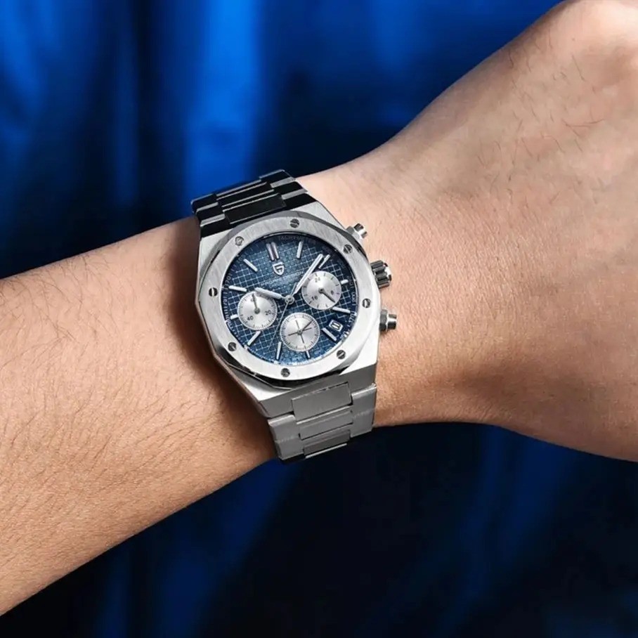 PAGANI DESIGN PD-1707 2026 Quartz VK63 Sapphire Crystal Stainless Steel Watch