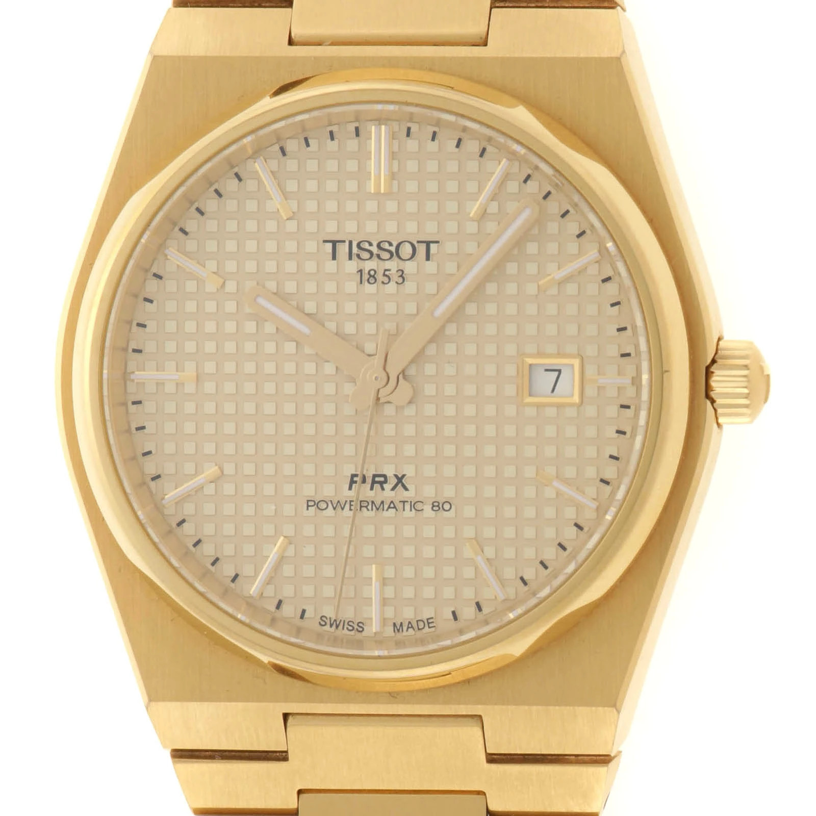 Used TISSOT PRX powermatic T137.407.33.021.00 430 Wrist watch Men Automatic