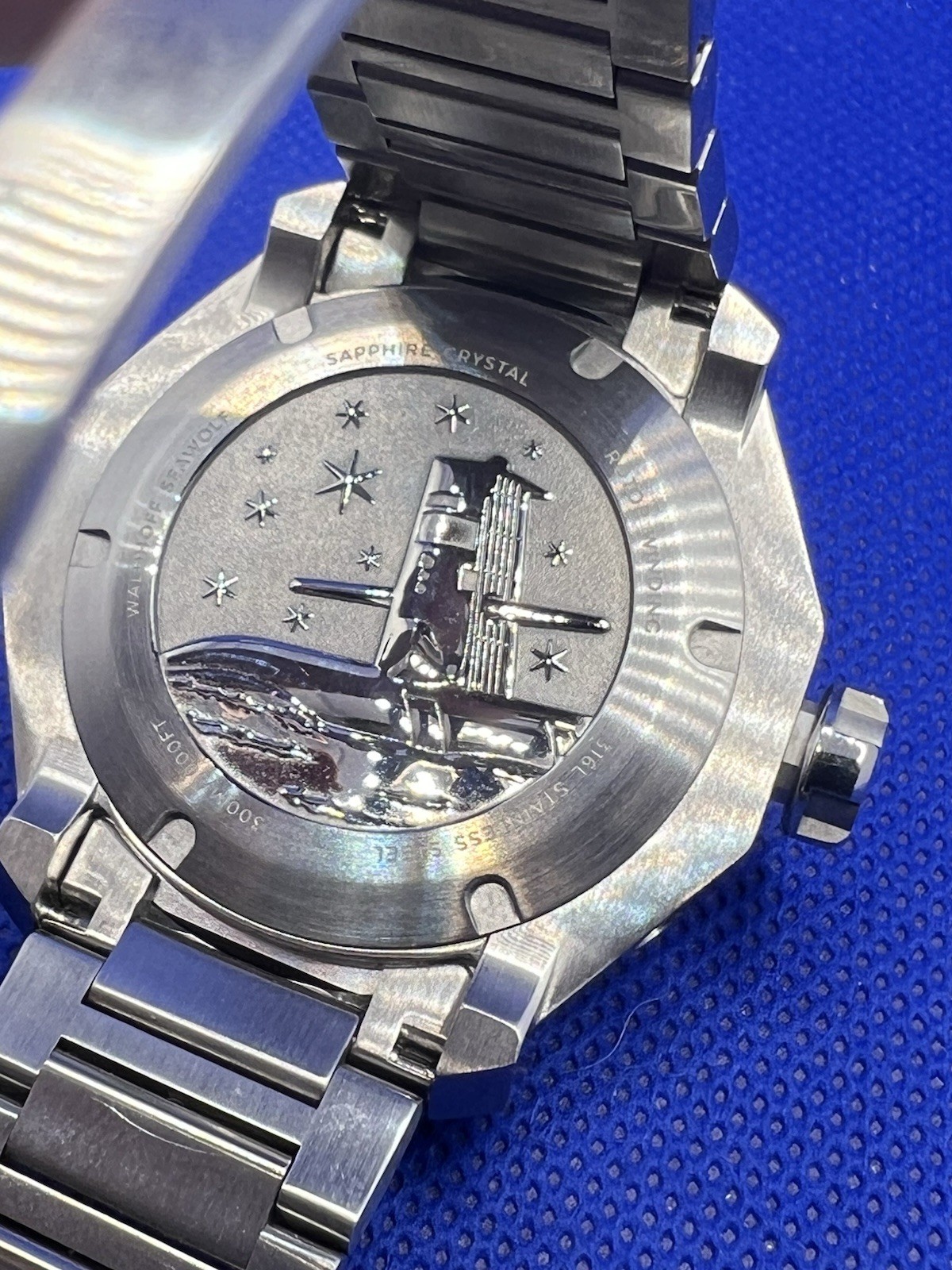 Waldhoff Seawolf II Labradorite SS MW-26CL Automatic Watch Full Set Box Papers