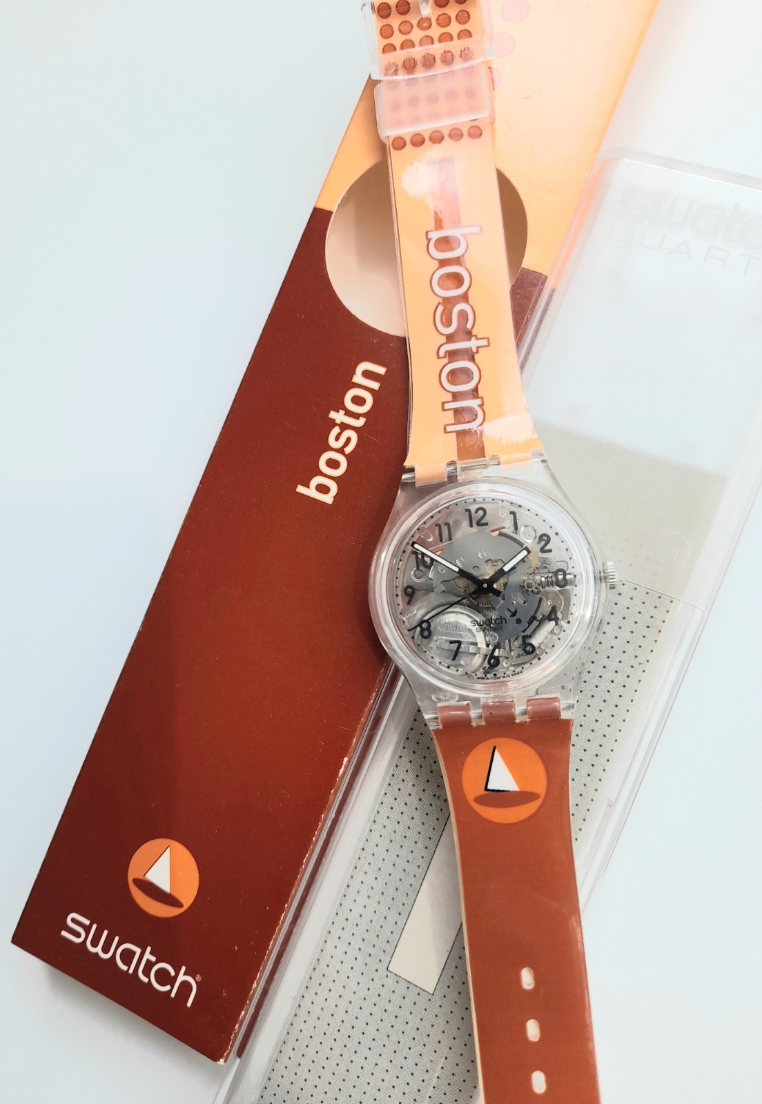Swatch: “Boston” (Gk209Bo) – 1St Series Destination Edition *New / Top Rarity!*