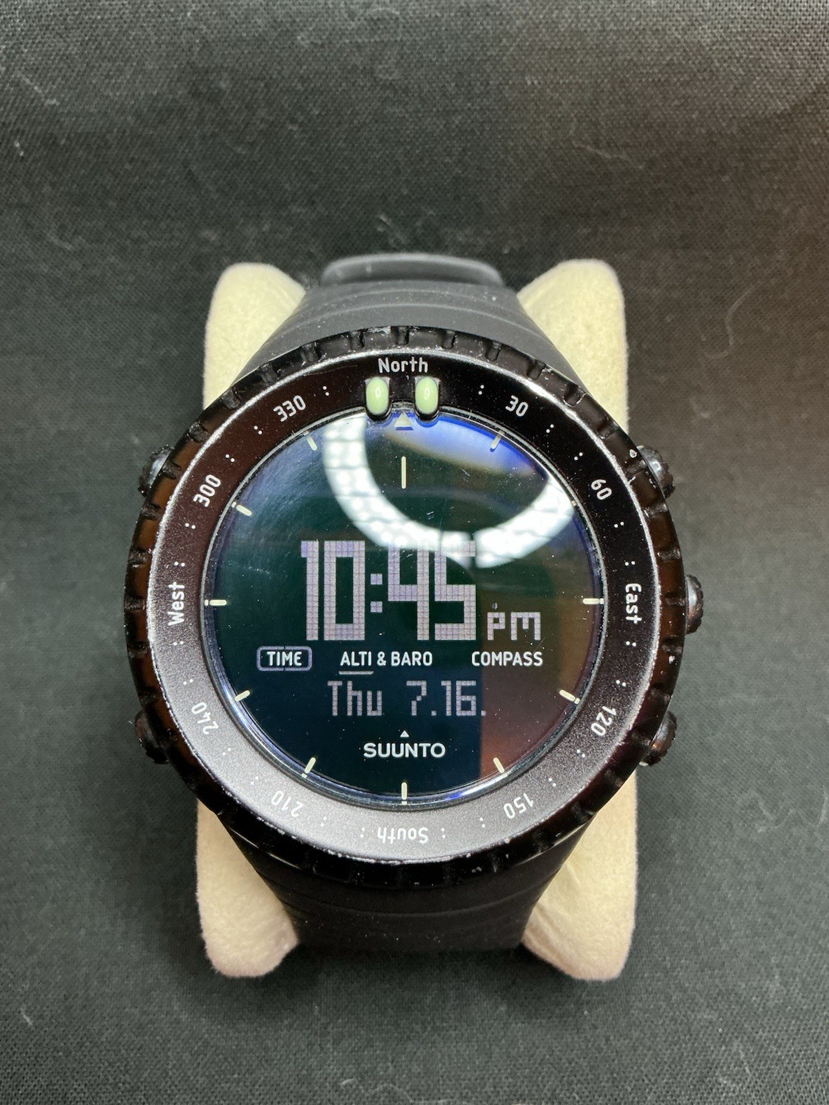 Suunto Core All Black Military Mens Digital Watch ABC Alt/Bar/Comp – NEW BAND