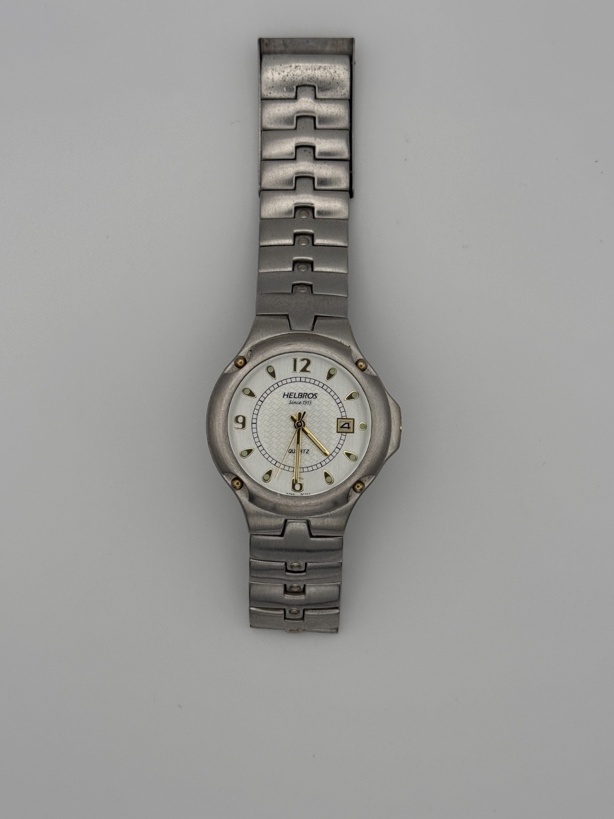 Vintage Mens Helbros Watch needs battery
