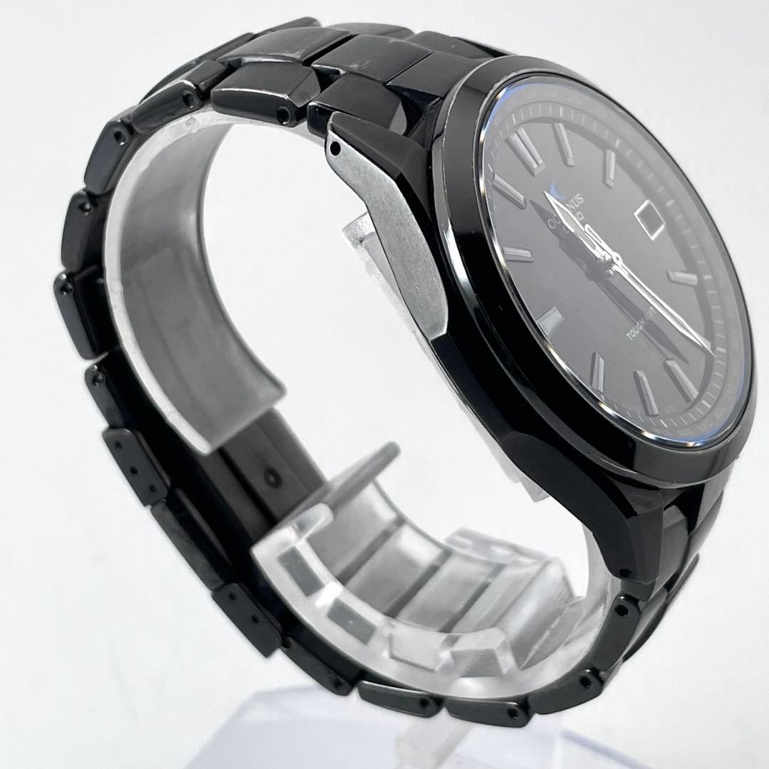 Casio Oceanus OCW-S100B Men’s Radio Solar Watch Black Stainless Steel