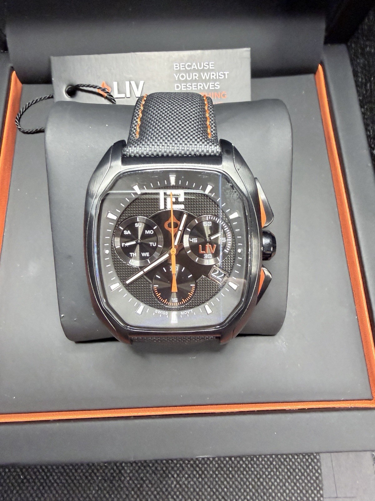 LIV Rebel DDC Classic Black Dial