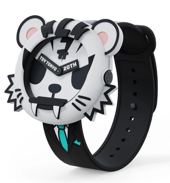 Tokidoki x Toy Tokyo TT20 Tiger Face Watch Black New In Box Anniversary NEW