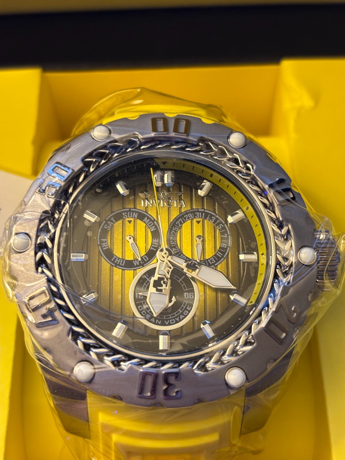 Invicta Explorer Orvantis Men’s Watch – 51.5mm, Yellow