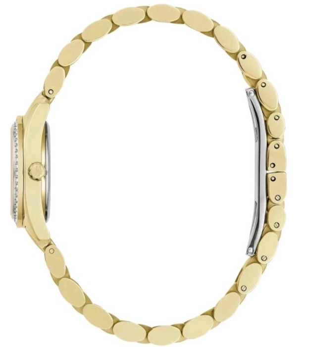 Bulova 98L315 Crystal Pave Gold-Tone Women’s Dress Watch