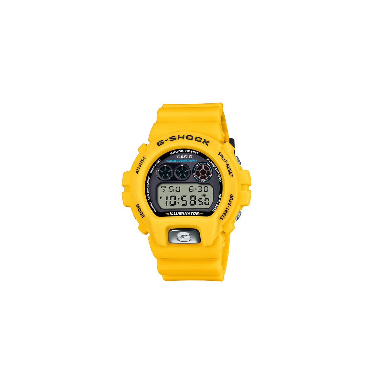 Casio G-Shock DW-6900TR-9 Yellow 6900 Series Digital Watch Japan Used