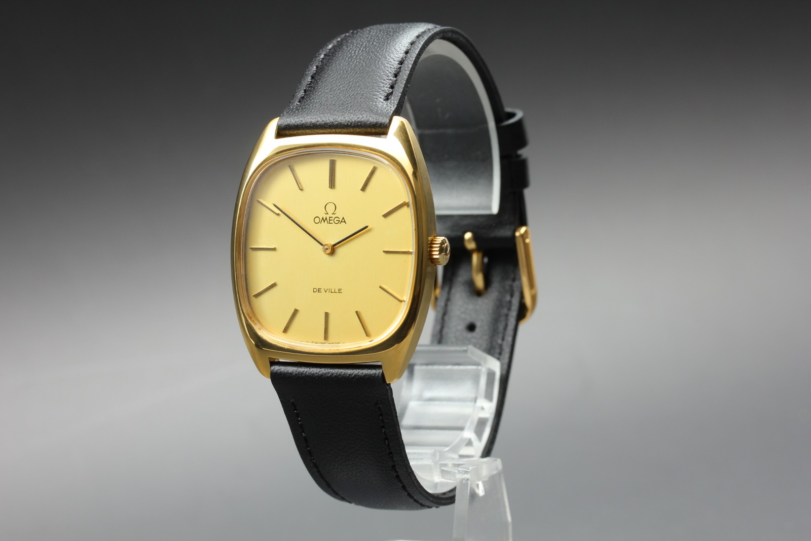 For Parts] Vintage 1979 OMEGA De Ville Cal.625 Manual Wind Gold 32mm Men’s Watch