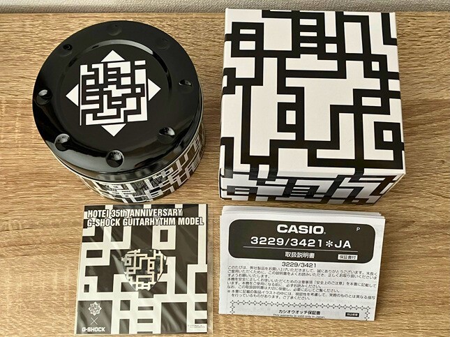 Unused DW-5600HT-1JR Tomoyasu Hotei 35th Anniversary Collaboration Pick G-SHOCK