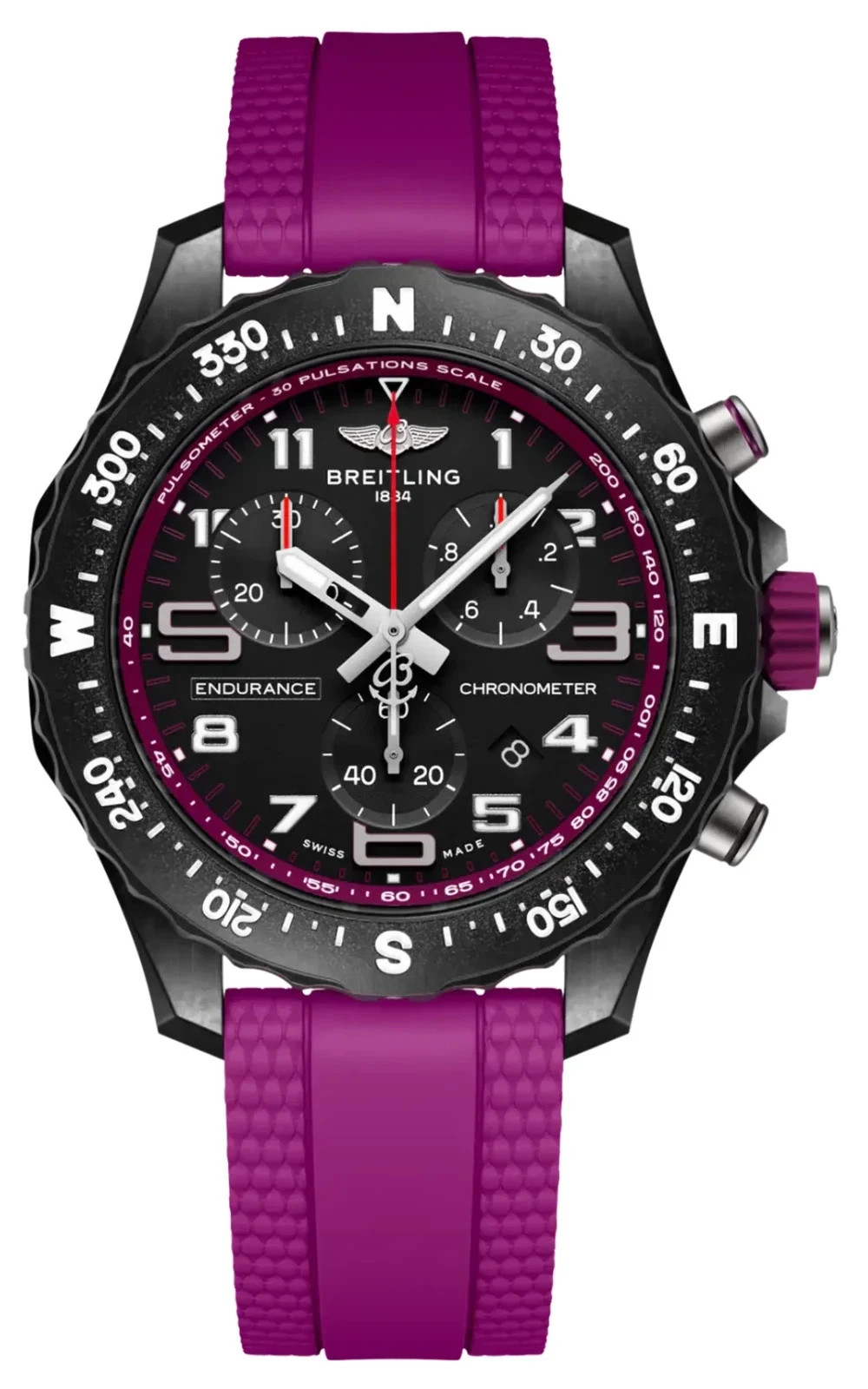 Breitling X83310F61B1S1 Endurance Pro 38mm Black Dial Polymer Unisex Watch 2026