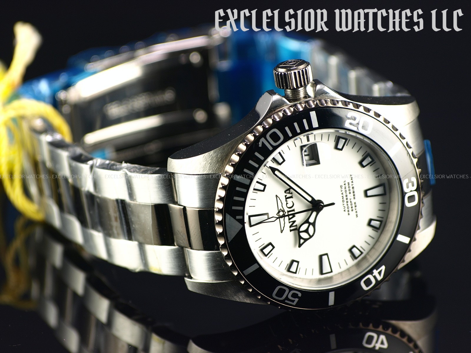 Rare NOS Invicta Men’s 43mm Pro Diver NH35A Automatic Full Lume Dial TTSS Watch