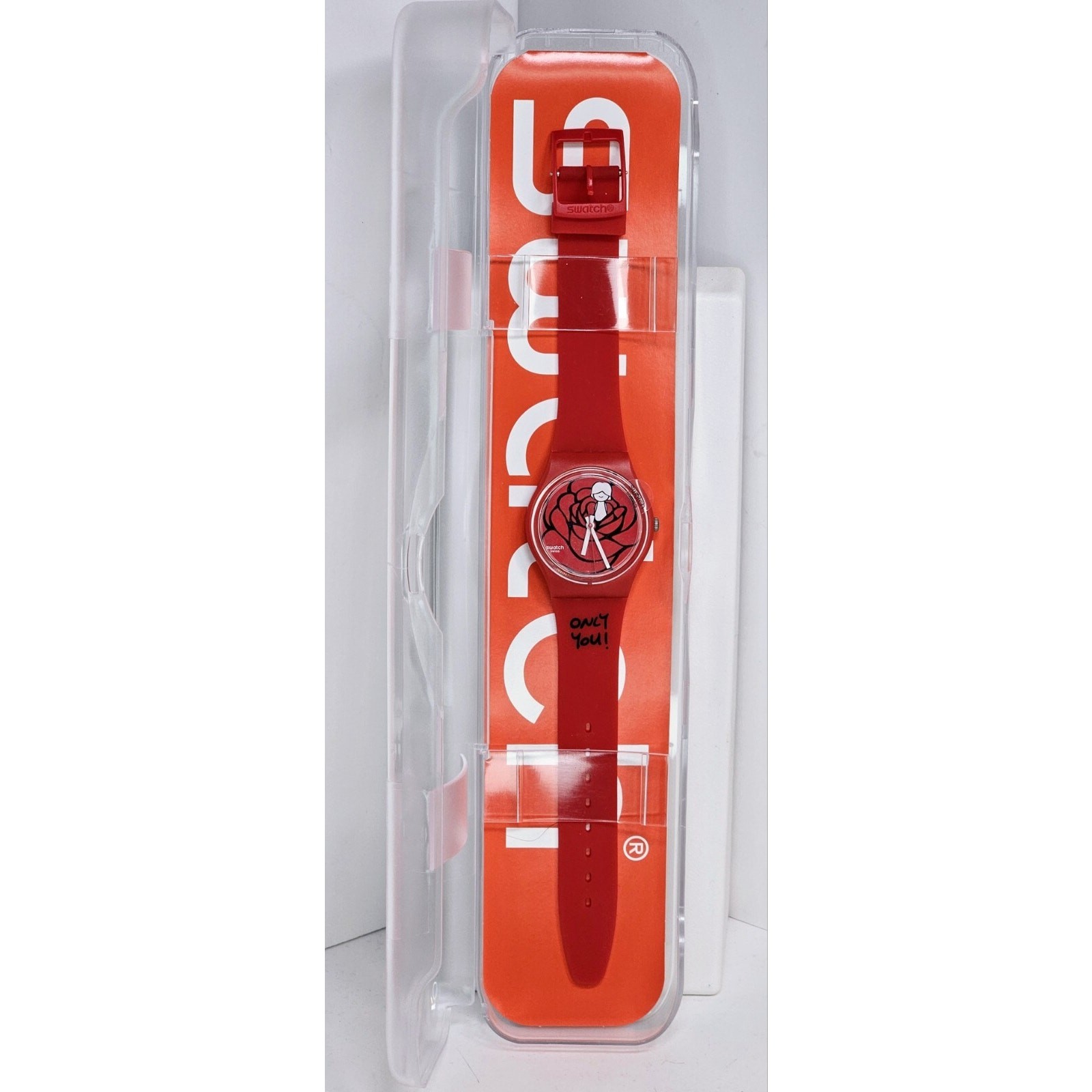 Swatch Red Watch Ref SZ5013 “Only You”