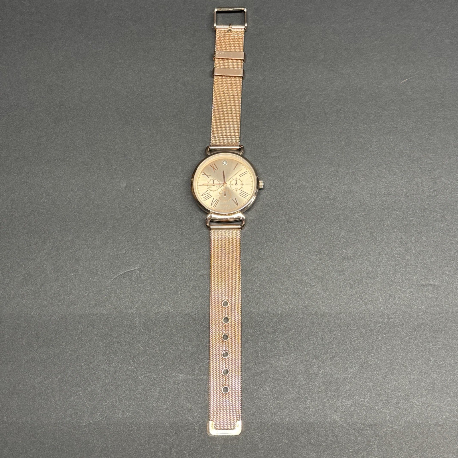 Aldo 12671 Rose Gold Women’s Analog Watch MOVT 108 Stainless Steel Back SL68