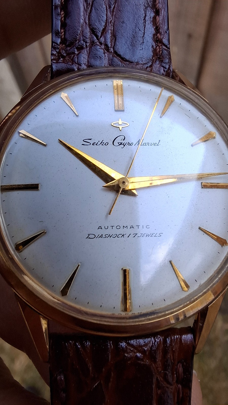 Vintage 1959 Seiko Gyro Marvel J14054 Automatic 17J Cal 290 – Suwa First Model