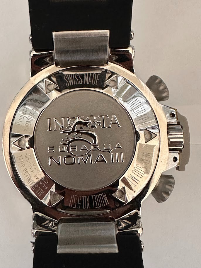 Invicta Subaqua Noma III Swiss Made Men’s Chronograph Watch 5511