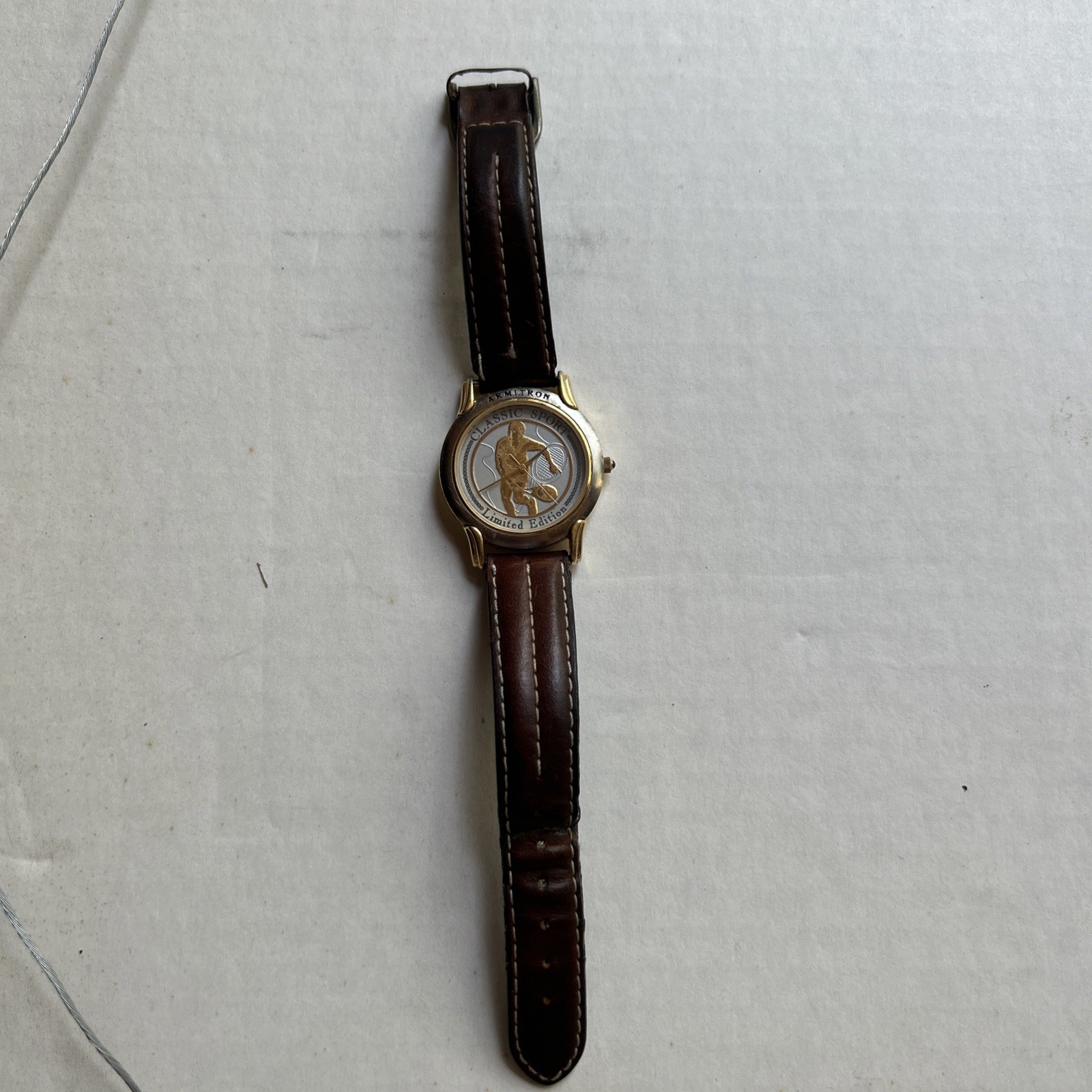 Tennis Classic Sport Limited Edition Watch Mens 35mm Silver Gold Tone