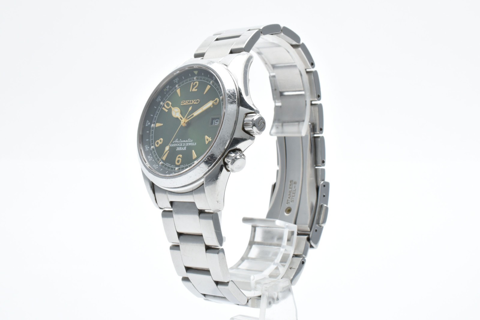 [Exc+5] Seiko Alpinist SARB017 6R15-00E0 Green Dial Automatic Men’s Watch JDM