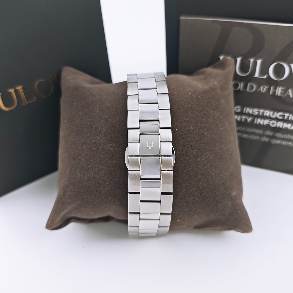 Bulova 96B429 Surveyor Green Dial Men’s Automatic Stainless Steel Watch 39mm