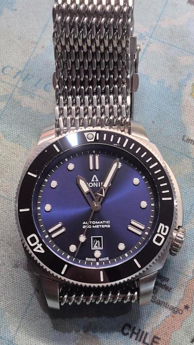 Anomino Nautilo rare 46mm