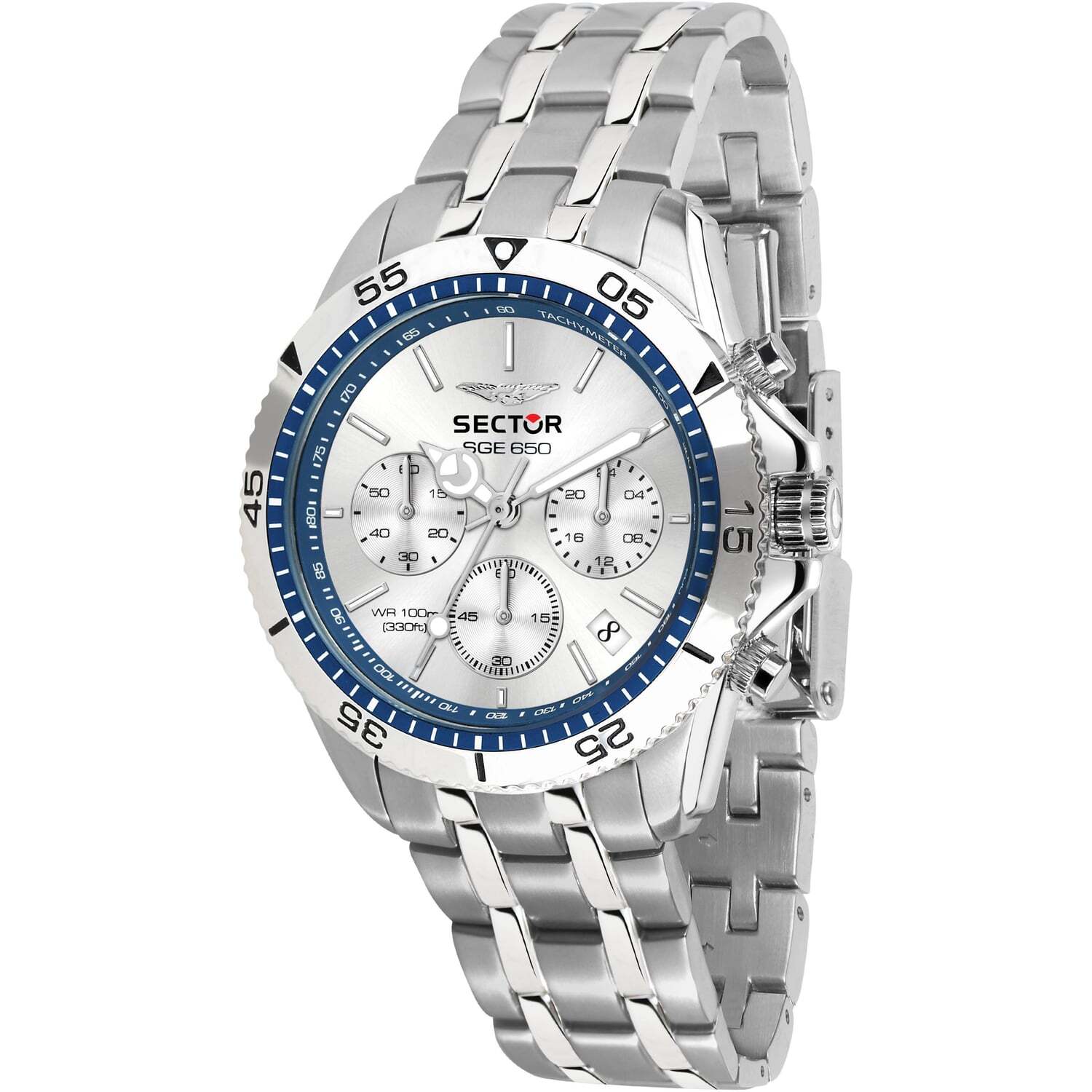 SECTOR SGE 650 R3273962003 Chrono Steel PATRICK DE GAYARDON Men’s Watch