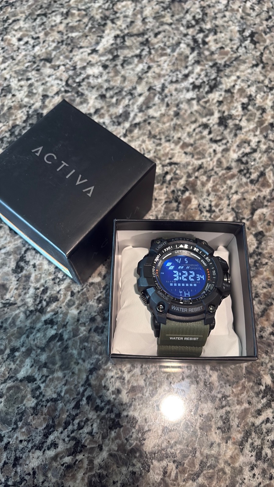 Activa X Invicta Digital Men’s Watch – 56mm, Green