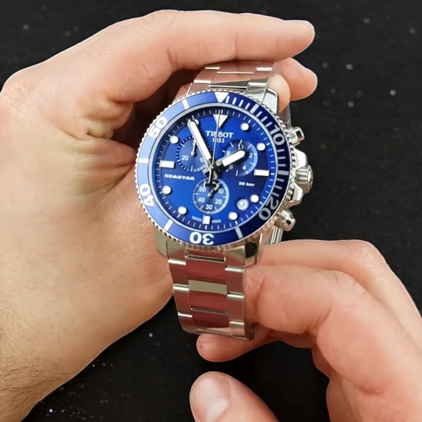 Tissot T-Sport Seastar 1000 Chronograph T120.417.11.041.00 Diver’s Men’s Watch
