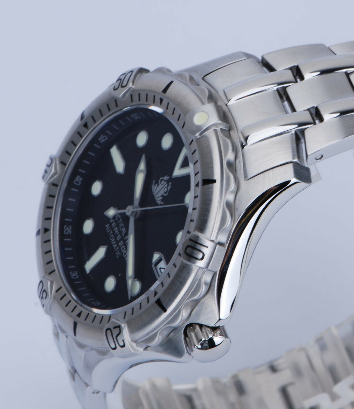 TACTICAL FROG Promaster SS Bezel NH35A Automatic 200m Diver Watch C3 316L 42mm