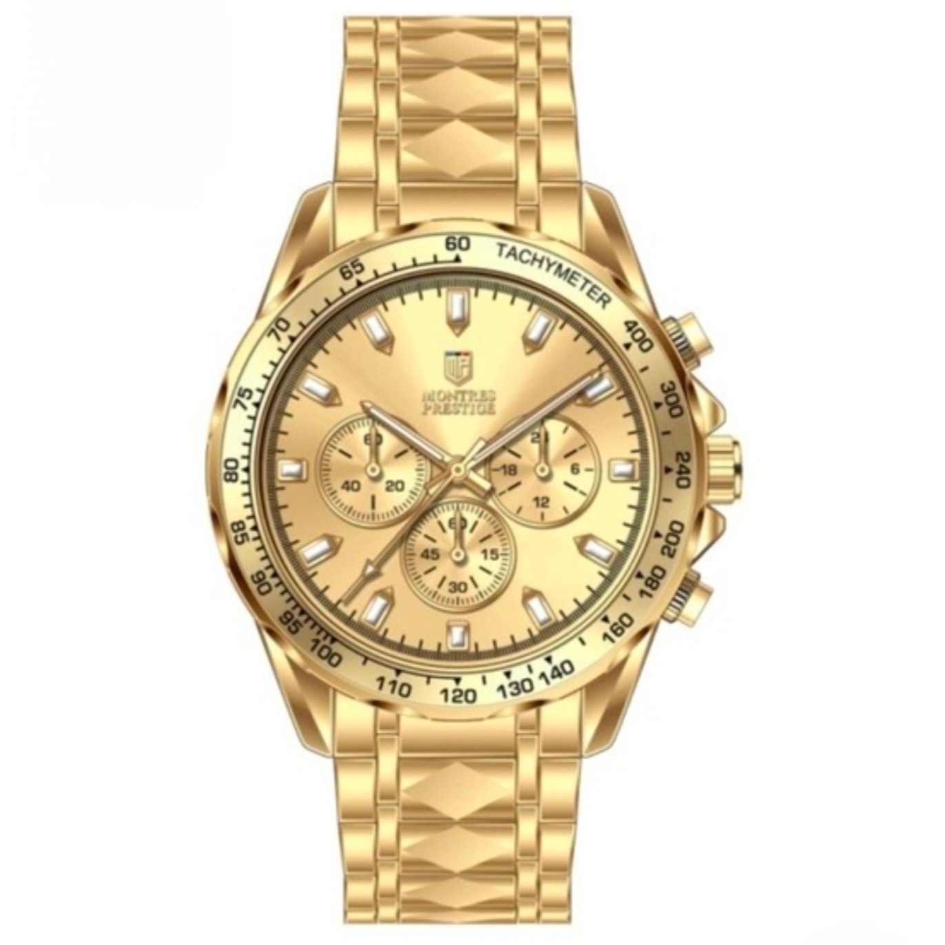 NEW Montres Prestige X Invicta Men’s Watch 44.5mm Gold (MPW-0332)