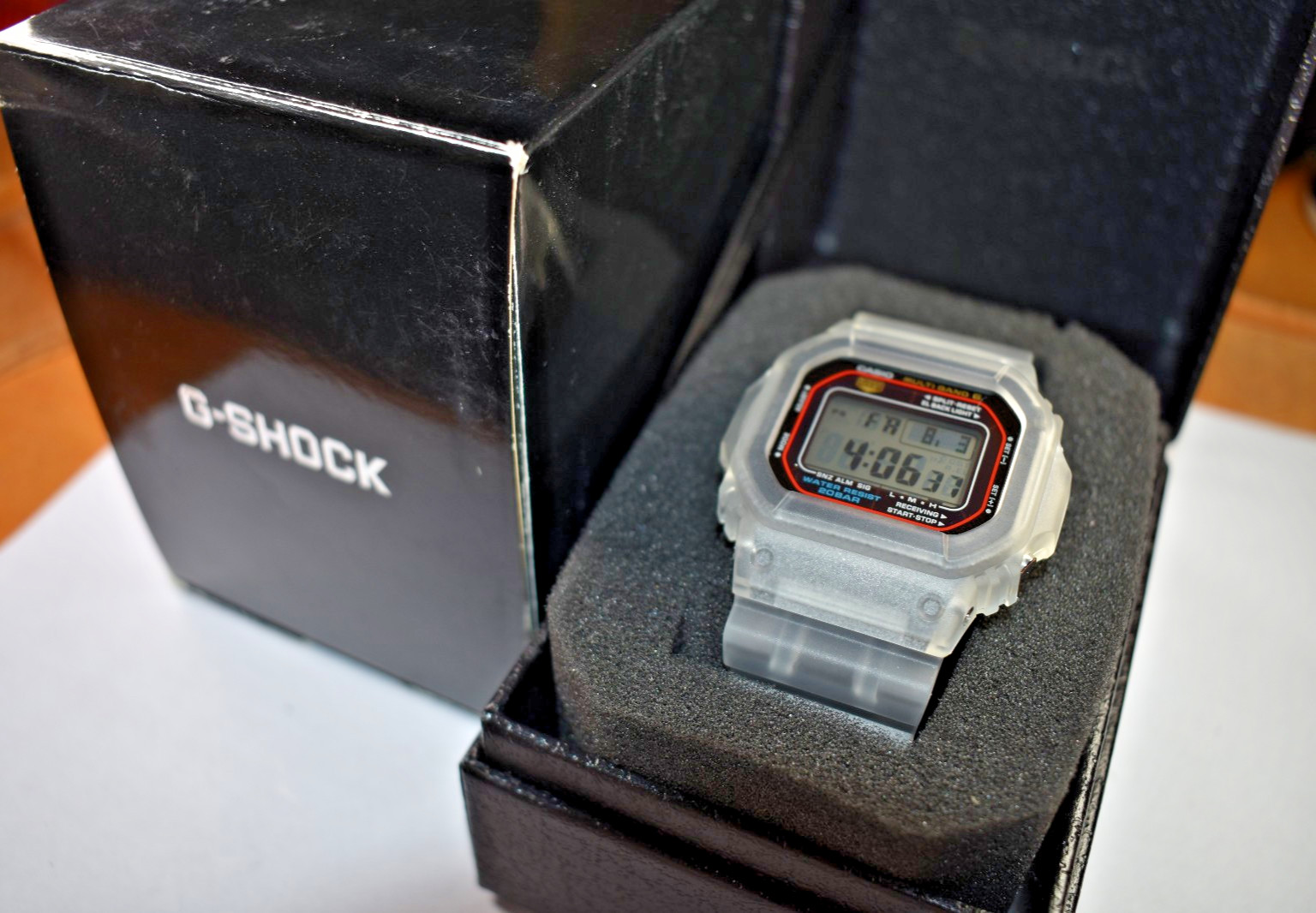 MODIFIED Casio GWM5610U-1 (3495) Translucent Men’s Digital Tough Solar Watch