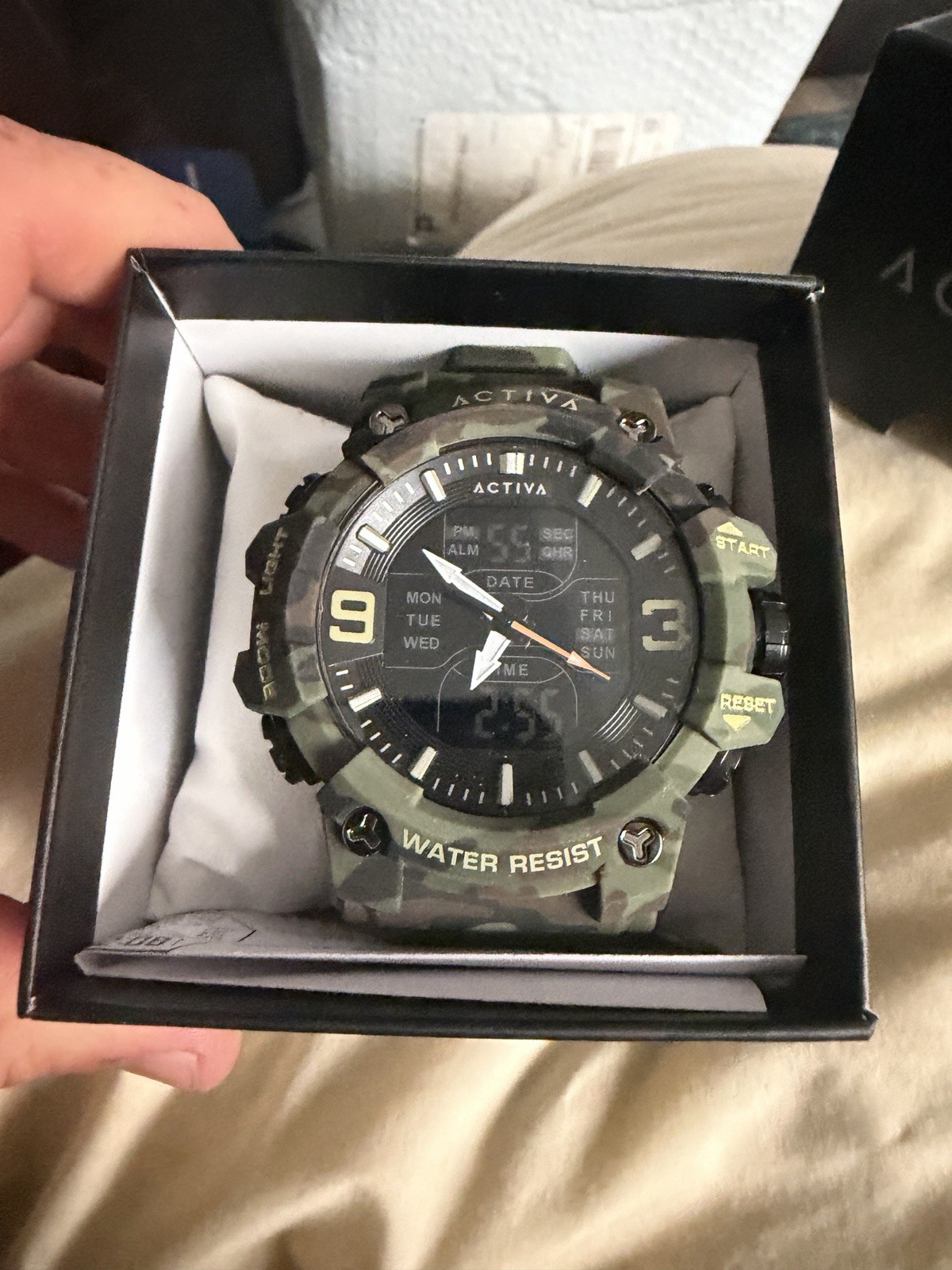 Activa x Invicta Men’s Digital Watch Blackops Camo, 56mm