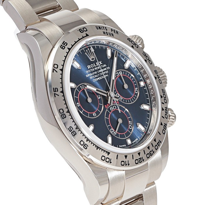 Rolex Cosmograph Daytona 116509 White Gold 40.0mm Blue Dial Automatic #YKW067