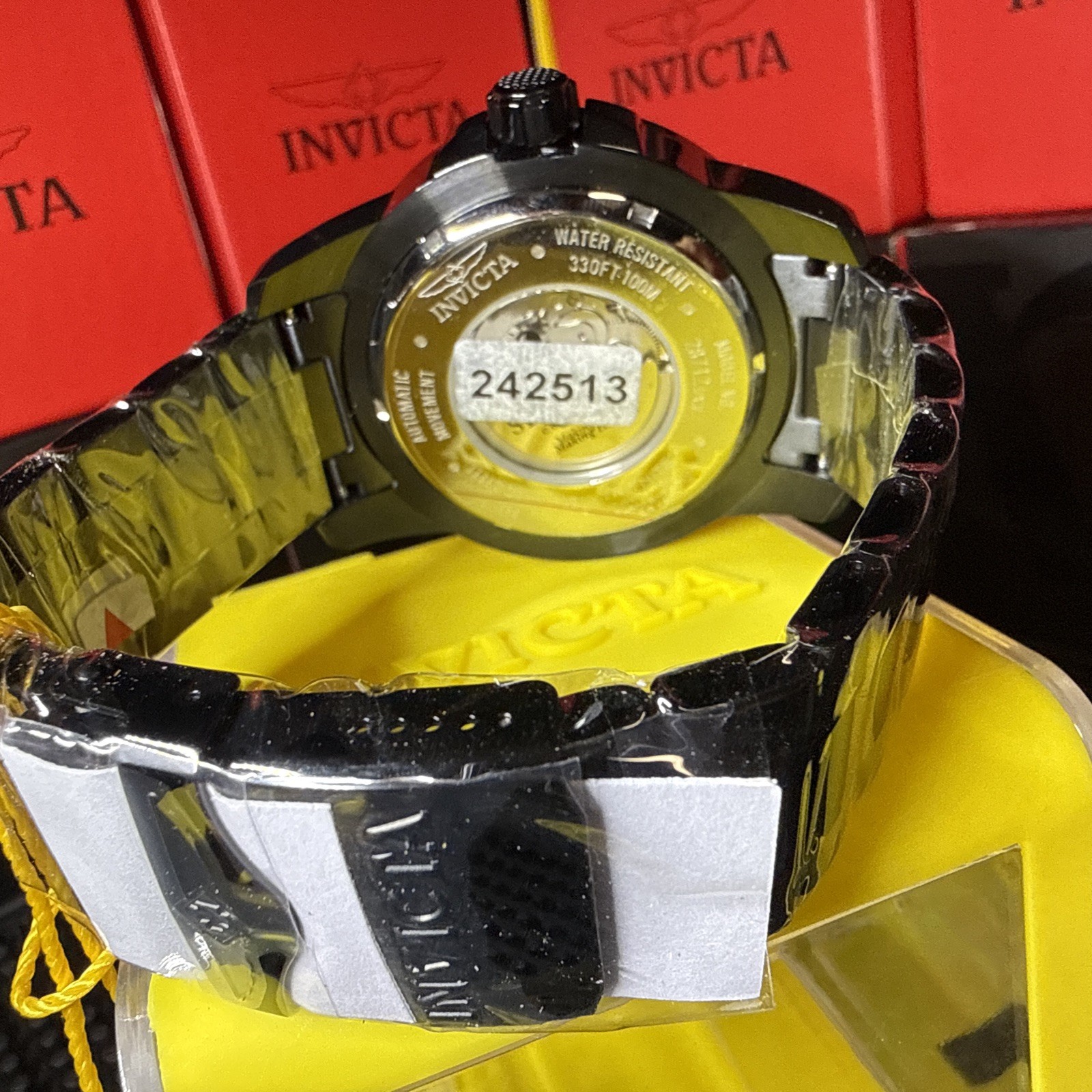 Invicta Specialty ROULETTE Monte Carlo AUTOMATIC Men’s Watch 52mm Black 28712