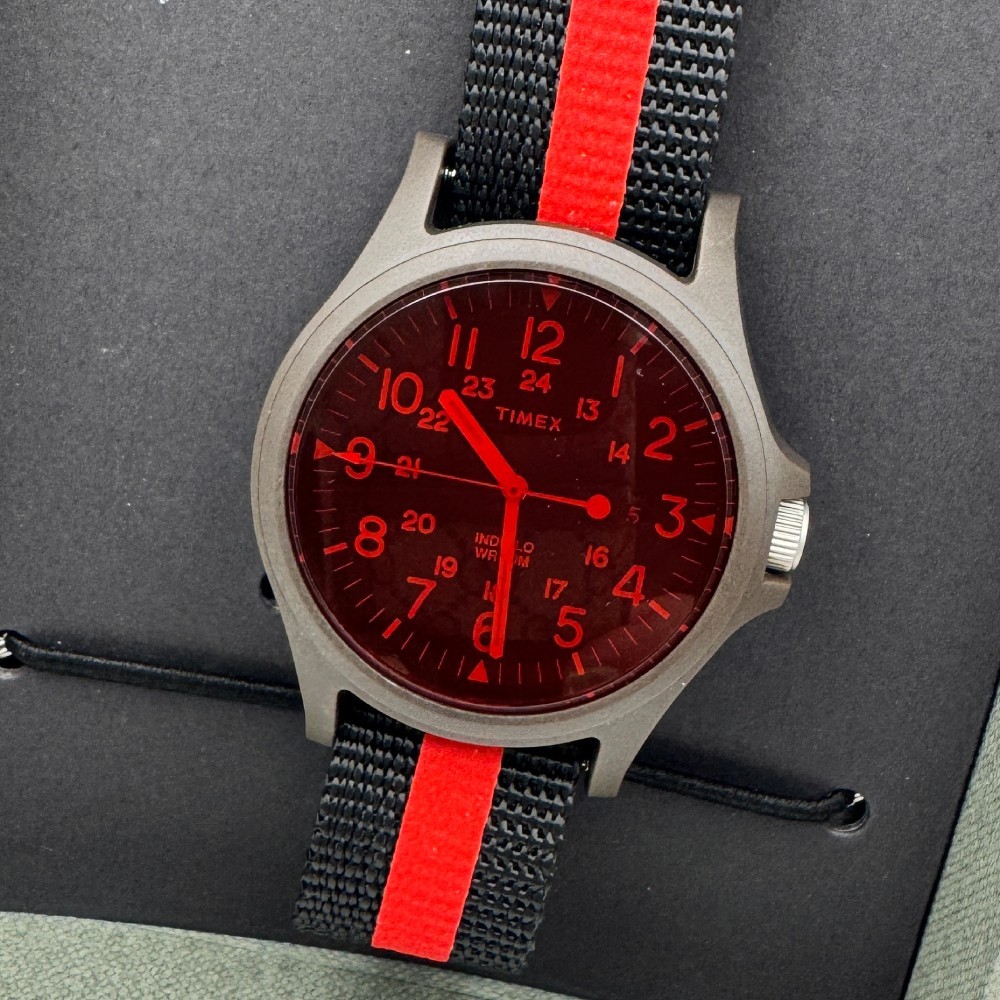 TIMEX TW2T42000 Archive Acadia Nato Strap Watch