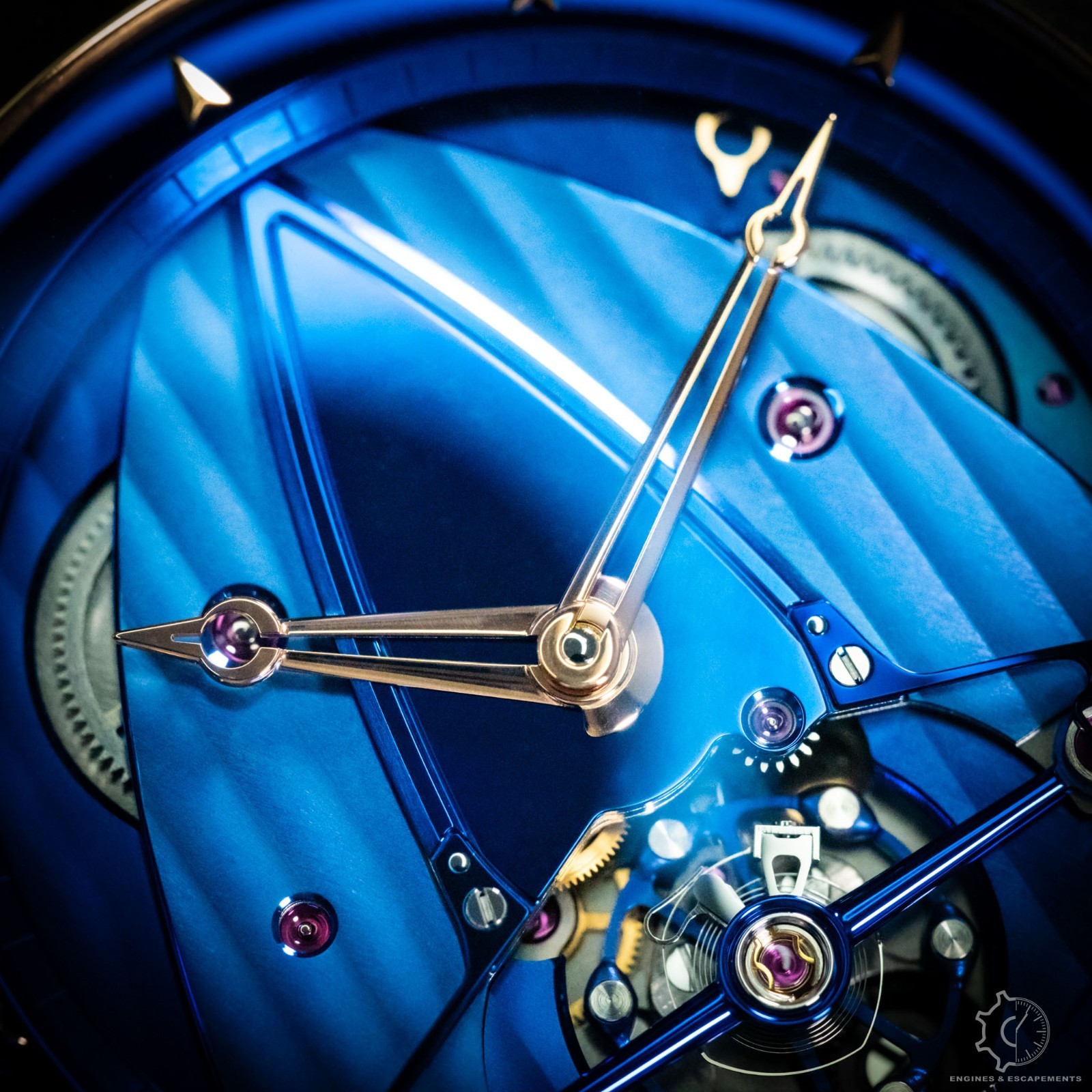 De Bethune DB28 Kind of Gold Blue Titanium Rose Gold DB28BRUS Box & Papers