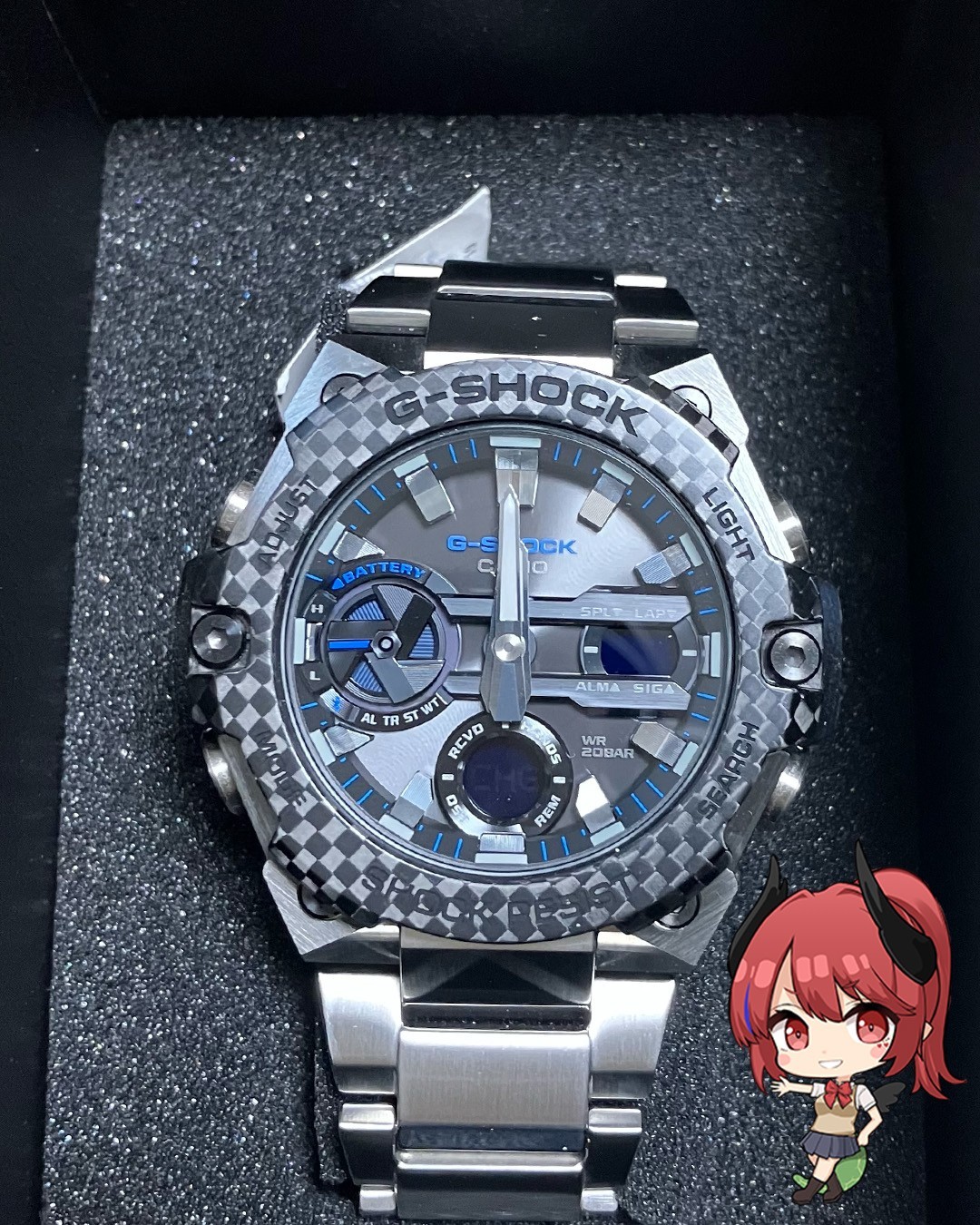 ［UW19］Brand new[CASIO] G-SHOCK Watch【Domestic Authentic Product】GST-B400XD-1A2JF