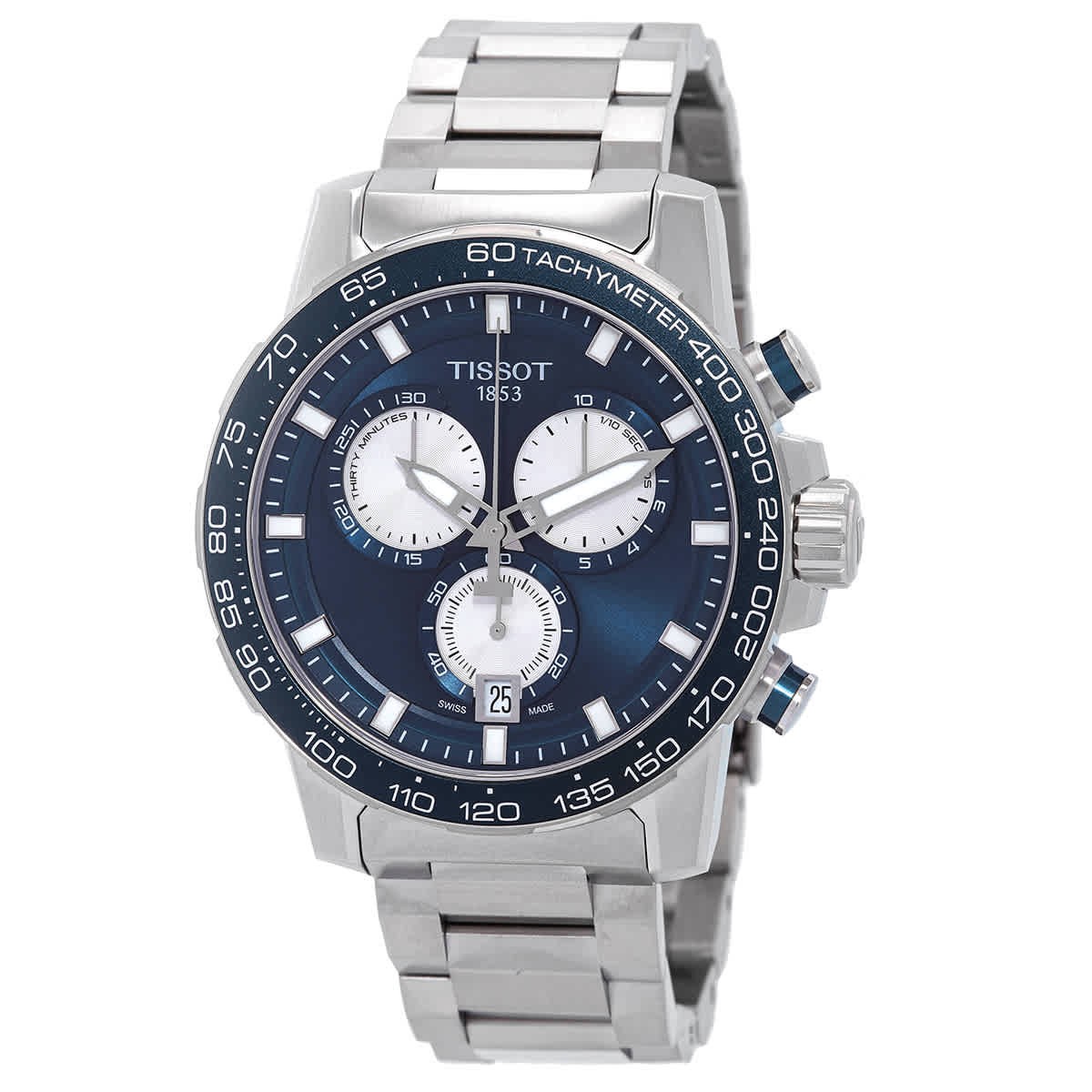 Tissot Supersport Chronograph Quartz Blue Dial Men’s Watch T125.617.11.041.00