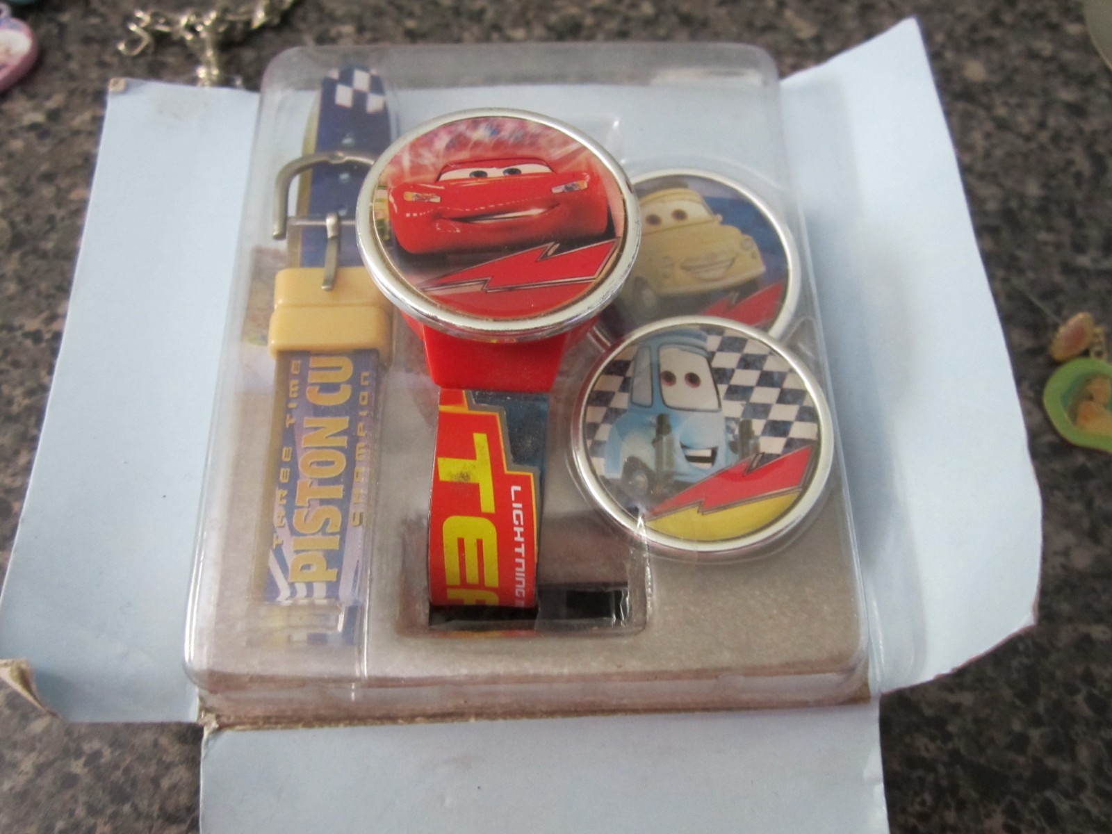 Pixar Cars Digital Watch Lot – Red and Blue – Needs Battery