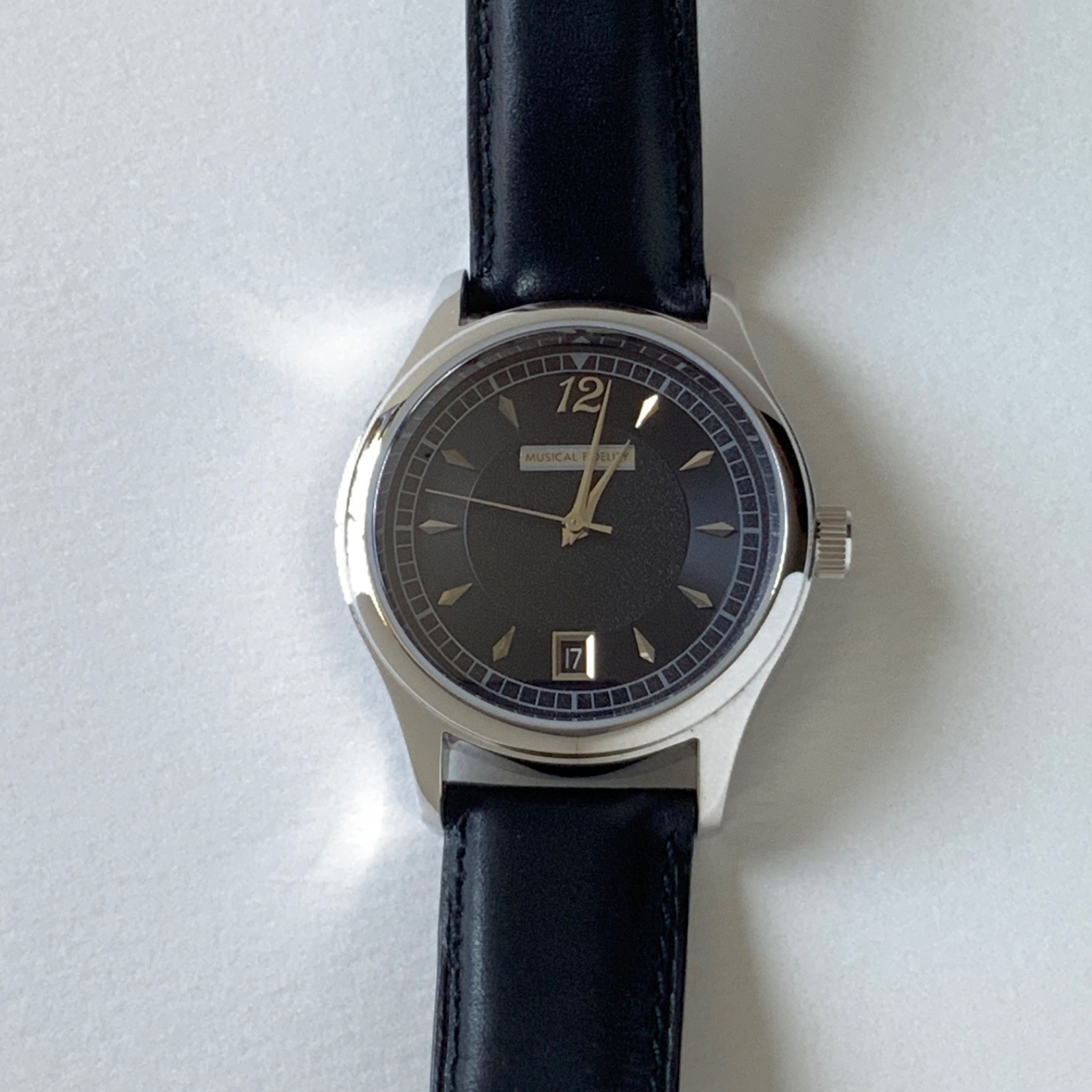 Musical Fidelity Limited Edition Watch 199/470 – Sterling Silver Case – 20th Ann