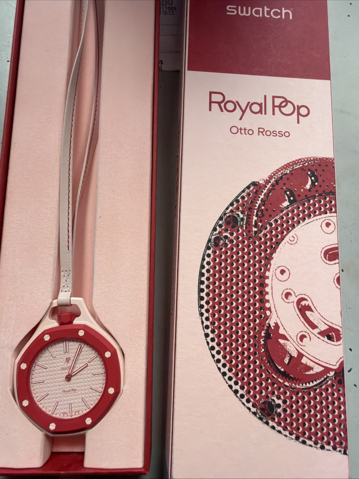 Swatch x Audemars Piguet Royal Pop Otto Rosso “Pink”