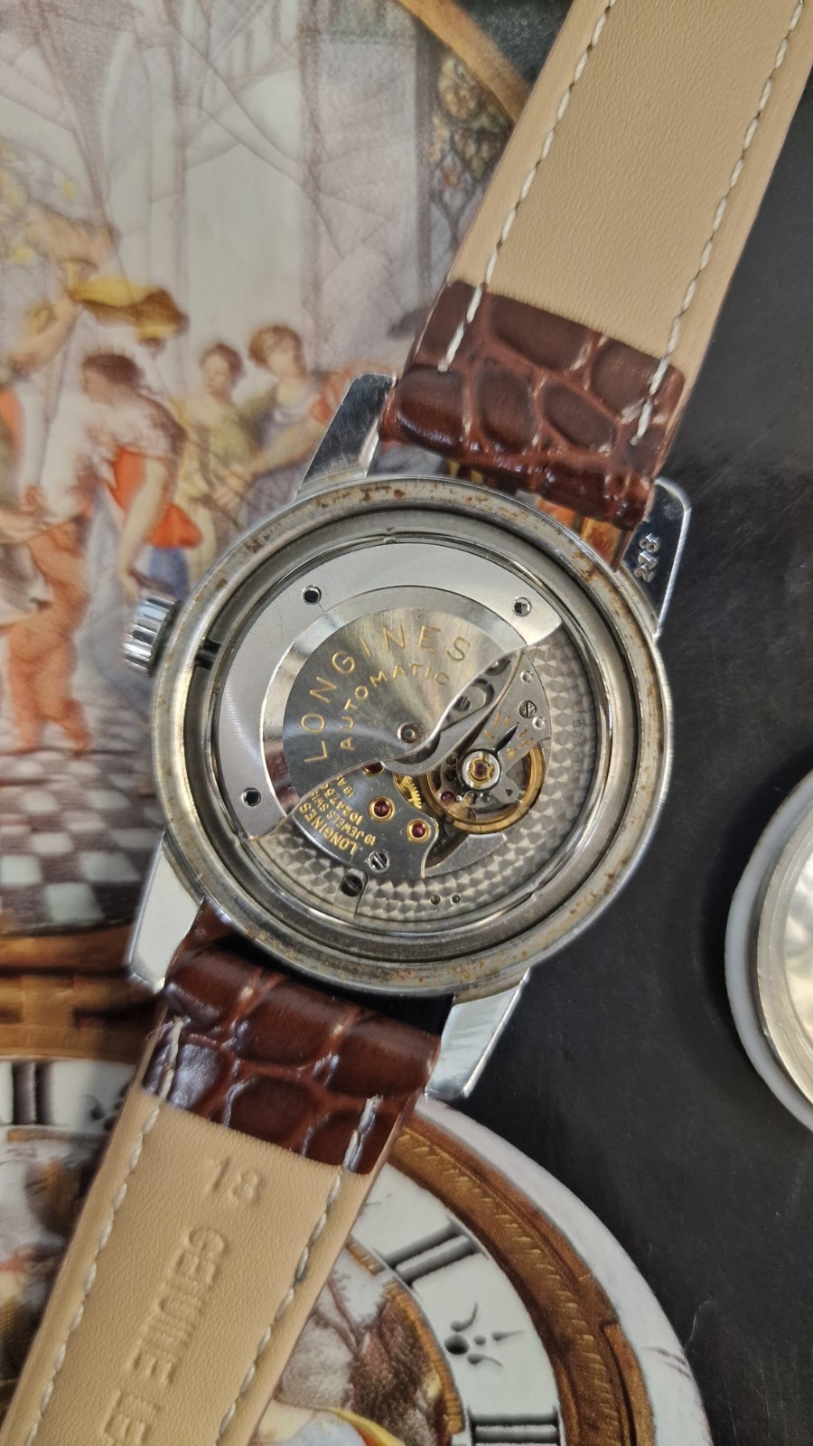 Longines Conquest Calendar 35mm Automatic 1950s Cal.19ASD + Box