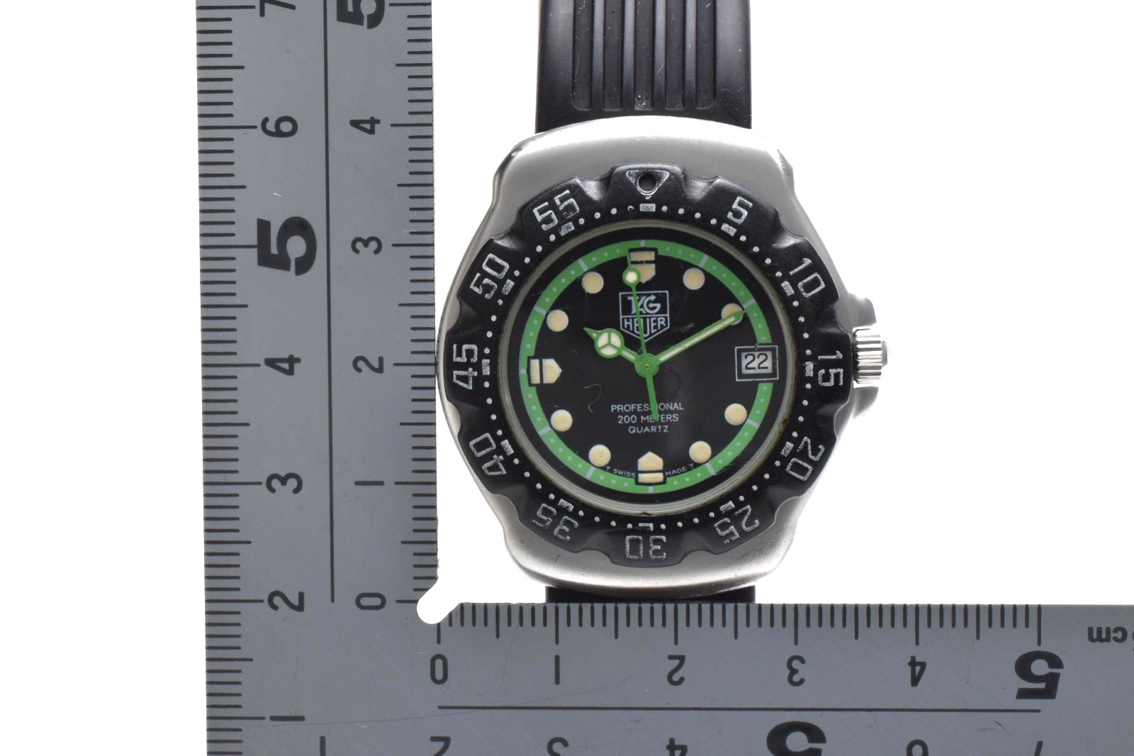 [ Exc+5 ] TAG Heuer Formula 1 Professional 375.513 200m Black Green Men’s Quartz