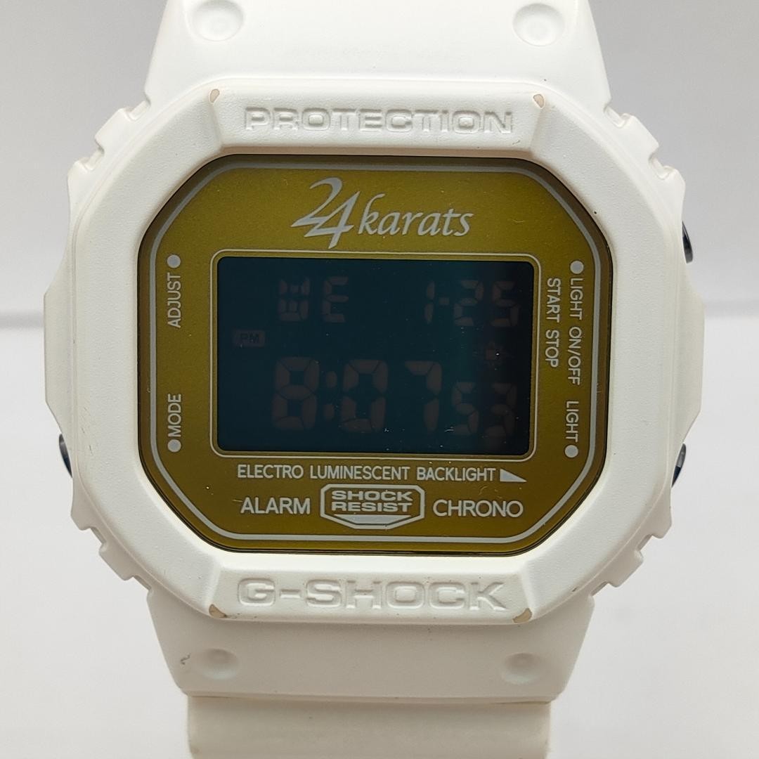 USED Casio G-Shock DW-5600VT 24karats Module 1545 Digital Watch | Japan