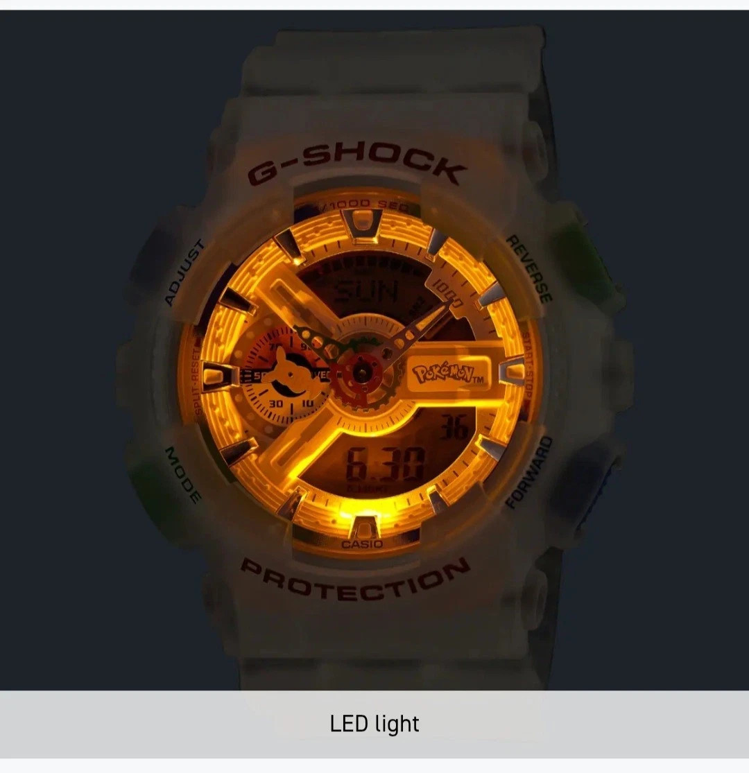 CASIO G-SHOCK Pokemon GA110PKM-7A 30th Anniversary Limited Presale Confirmed!
